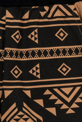 African Tribal Boy's Jersey Short